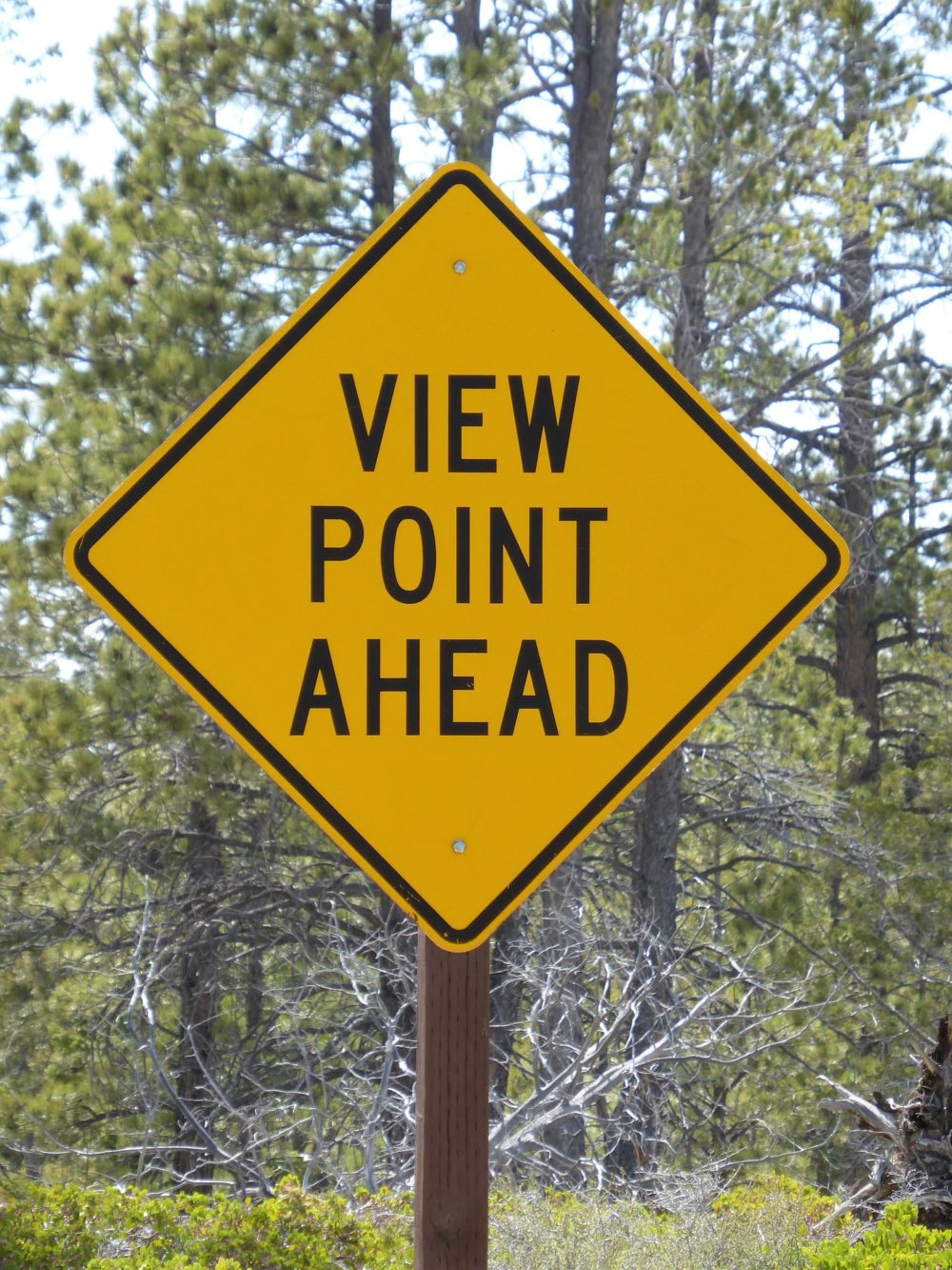 View Point Ahead. Bild: Public Domain